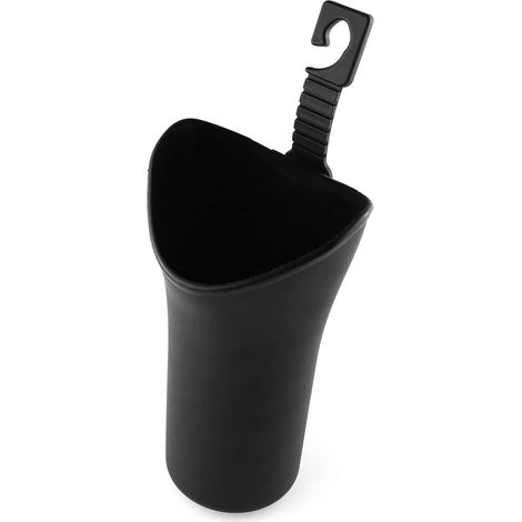 Porte-parapluie multifonction pour voiture, noir, avec poubelle de siège arrière, boîte de rangement cylindrique, conteneur pour tonneau, organisateur suspendu pour appui-tête (1/4)