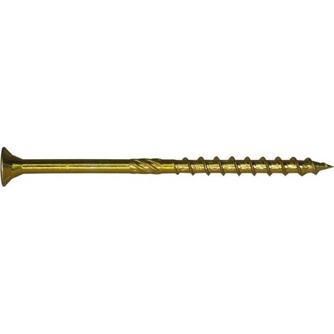 800 Vis Bois Galvanisées en Bandes - 6x160 mm - D-Work