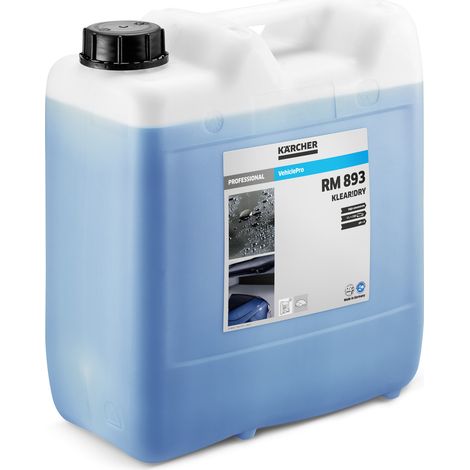 KARCHER Agent de Sechage VehiclePro Klear Dry RM 893 62960010, Bidon de 10 L, pH 4, Conforme VDA, Resistant au Gel jusqu'a -10 Degres (1/5)