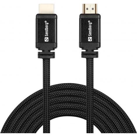 Cavo HDMI Sandberg 4K 3D 2.0 14 Gb/s 48 bit 10 m (1/3)