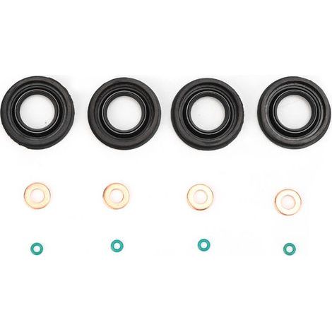 Joint d’étanchéité pour injecteur diesel – compatible Ford Transit MK7 (2.2 / 2.4 / 3.2 TDCi) – lot de 4 pièces en cuivre (1/5)