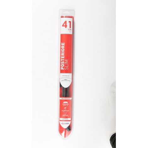 Spazzola slim posteriore 41cm â€“ 16 pollici universale