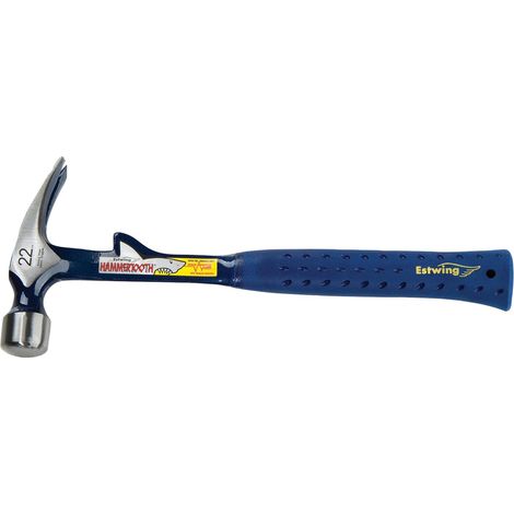 Estwing E6-22T Hammertooth Smooth Face Hammer, 22oz/616g