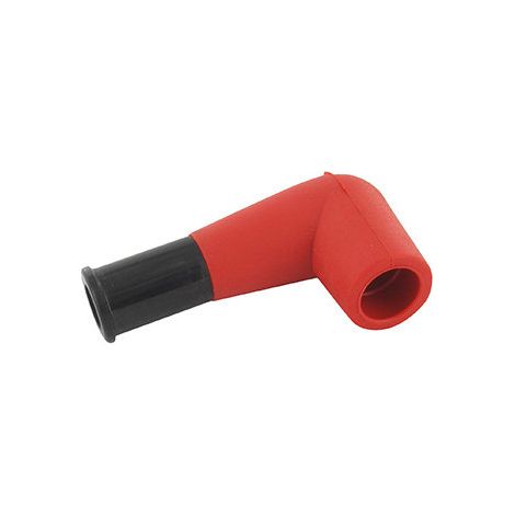 Antiparassitario / Connettore universale per candela di accensione in gomma modellata - Tipo Champion per filo ø: 5mm.