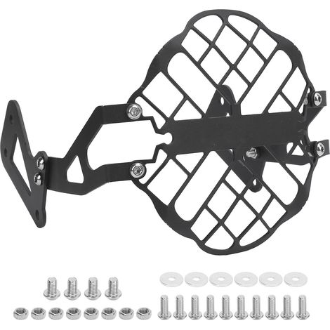 Grille protection phare avant moto aluminium – Couvercle étanche protecteur remplacement PG-1 2023+, protection (1/5)