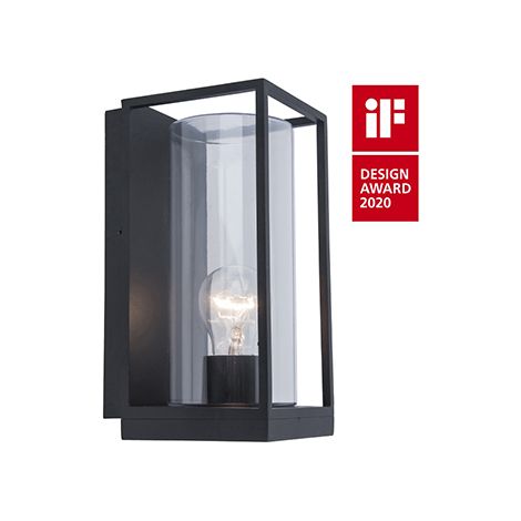 Lutec Flair 5288803012 Lampada da parete per esterno LED (monocolore) E27 40 W Antracite (1/2)