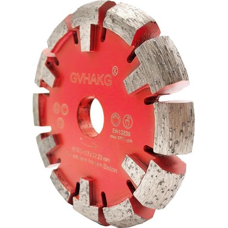 Diamantfräser Tuckpoint V Segment 17mm 120x17x12x22,23mm Industriell (1/5)