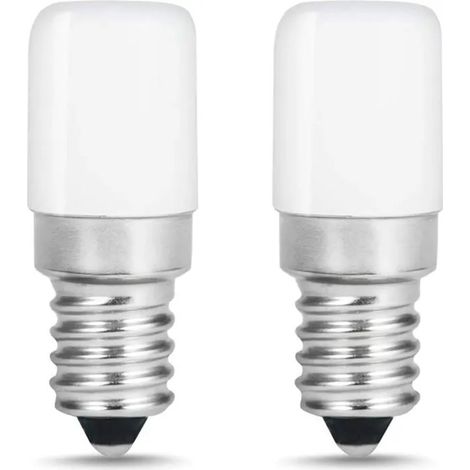 Lot de 2 Lampe E14 LED Ampoule pour Rfrigrateur 1.5 W - Puissance quivalente une Lampe de 15 WattBlanc Froid - 6000K Odipie (1/4)