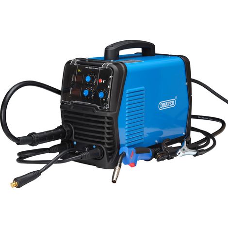 Draper 200A Multi-Process MIG/MAG and Gasless Inverter Welder with IGBT Technology, 230V (1/5)