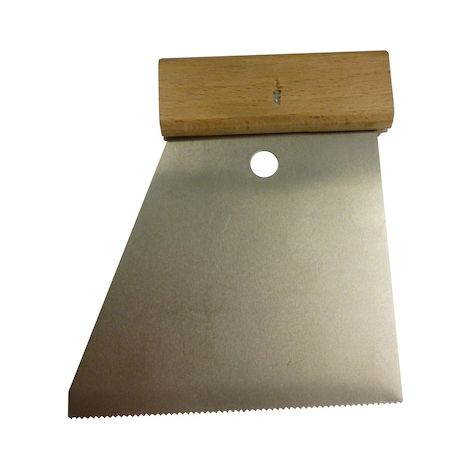 Bostik – Spatule colle néoprène 120 mm pour application précise – Manche en bois – Consommation 150 à 250 g/m² – 30080230