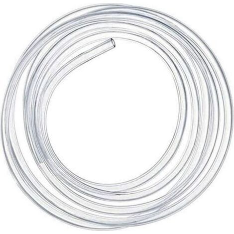 PVC-Druckschlauch, sehr flexibler Silikonschlauch 4 mm x 6 mm, Luftschlauch, Sauerstoffschlauch (1/5)