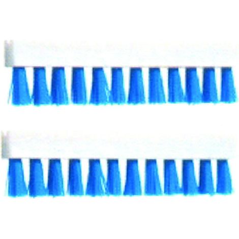 Setole laterali ricambio per spazzola brush da piscina - mm.80 - 10 bs