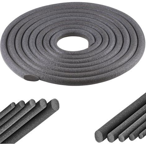 Fond de joint torique en mousse isolation thermique phonique rond Cordon Etanchéité Polyéthylène Fenêtre Terrasse Seuil Porte (Ø10mm x 10 mètres) (1/5)