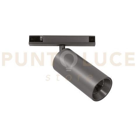 GFA1814 SPOT PER SISTEMA BINARIO 48V ORIENTABILE LED 3000K 550LM 10W CRI90 BLACK NICKEL