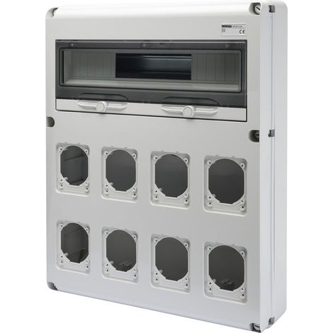 Q-DIN 20M 8 PR.16/32A IP65 GEWISS GW68013N (1/2)