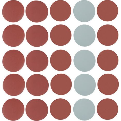 Papier à Poncer 25pcs Coloré 800 1000 1500 2000 3000 Mélanger Poncer Sander Disque Ponçage Papier Tampons Papier abrasif Ensemble de Ponçage pour le Ponçage Polissage Derusting