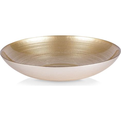 Goldene Glasschale, 30 cm, 2,2 l (1/5)