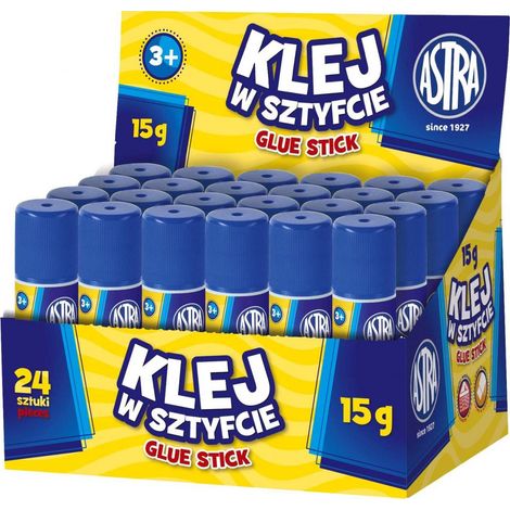 Stick di colla 15g (24 pezzi) astra