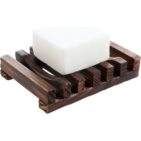 Porte-savon en bambou pour cuisine, salle de bain, douche (1/5)