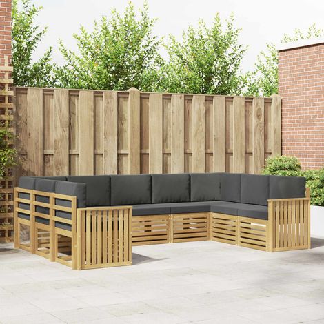 vidaXL Sofagarnituren Massivholz Akazie (1/5)