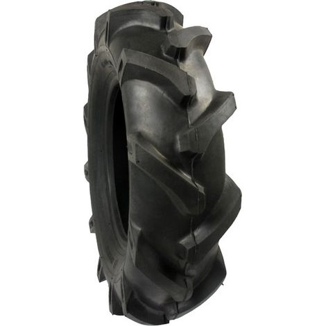 Pneu agraire 400 x 4 pouces – 4 plis pour motoculture – Construction robuste pour terrains accidentés – Montage avec chambre à air
