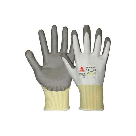 Schnittschutzhandschuhe Genua HD Gr.11 grau/weiß EN 388 HASE (1/2)