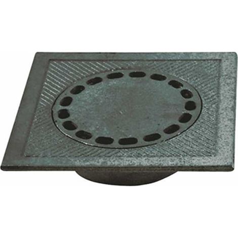 Ablauf aus Aluminiumguss 20x20cm