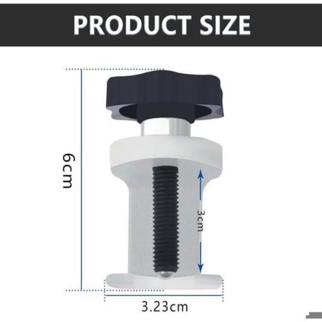 Extracteur Essuie-Glace Réglable en Acier au Carbone – 6x3,23x3,1 cm (1/4)