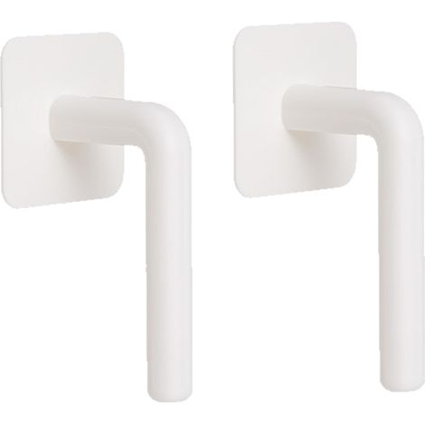 Porte-Rouleau de Papier Cuisson Mural Sans Perçage 2pcs - Support Essuie-Tout ABS Installation Facile Économiseur d'Espace pour Cuisine Salle de Bain (1/5)