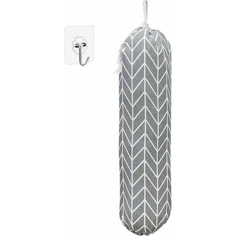 Taschenorganizer – Waschbarer Hängehalter – Für Plastiktüten und Einkaufstüten – Faltbar mit Kordelzugverschluss – 1 Stück (1/5)
