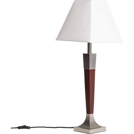 Lámpara de Mesa Metal Lizza Piramis Blanco (1/5)