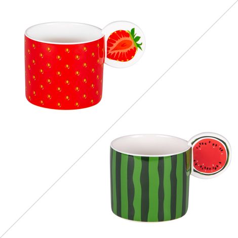 Table Passion - Mug Fruitissimo 35 cl (lot de 2)