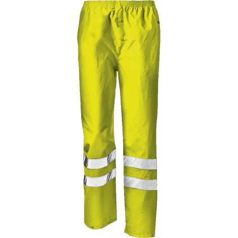 SIR SAFETY SYSTEM OXFORD GLAMOUR Pantalon de travail imperméable jaune haute visibilité Taille L