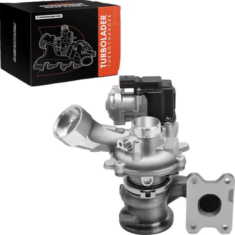 Turbocompressore, funzionamento elettrico, compatibile con AUDI e SEAT, ricambio nuovo, include anelli di tenuta, EAN 4071597307465 (1/5)