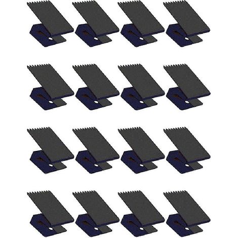 Clips en bois collé universels et réutilisables pour noir (1/5)