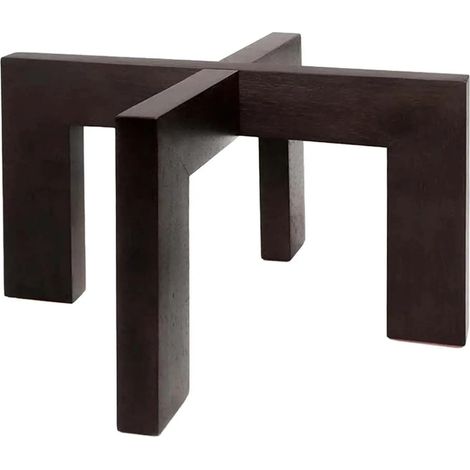Support en bois pour tagre bonsa minimaliste (1/5)