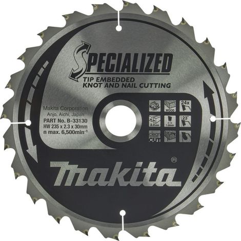 Makita Sägeblatt SPECIALIZED 235x30x24Z