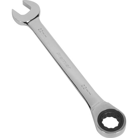 Sealey Premier Combination Ratchet Spanner 22mm RCW22