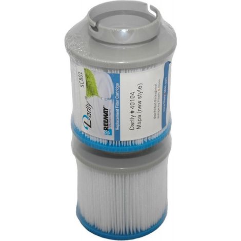 SC802 Filtre spa darlly (2 filtres) -filtres piscine ou spa - Darlly (1/6)