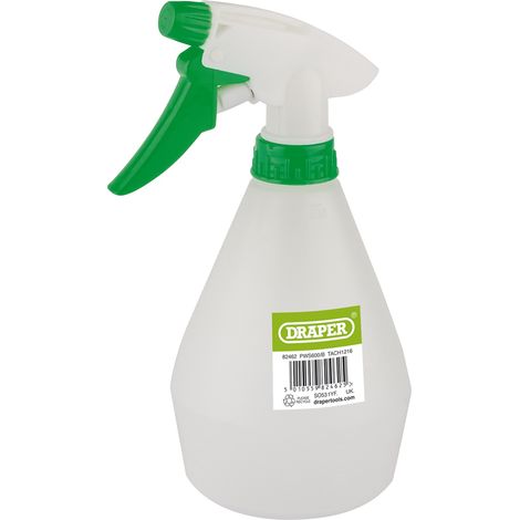 Draper 82462 Plastic Spray Bottle, 500ml (1/2)