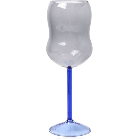 Verre à Vin - 301 à 400 ml - Forme en Cloche avec Bord Incurvé - Pour Vin Blanc Rouge Rosé - Lot de 6 (1/5)