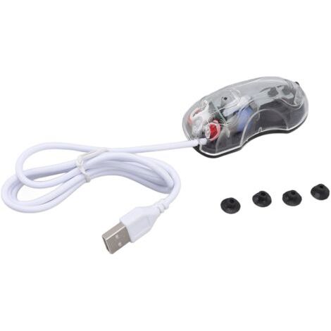 Pompe à air USB pour aquarium 5V 0,8W, mini pompe à oxygène portable ultra silencieuse avec ventouses (1/5)