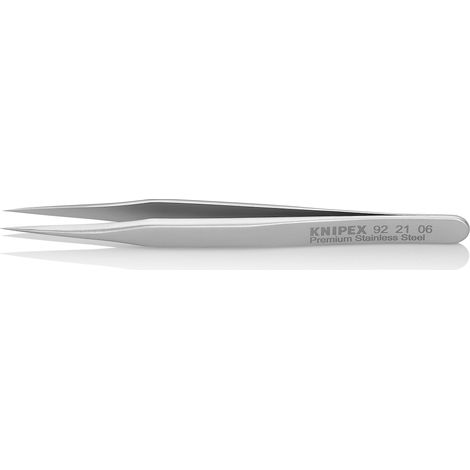 KNIPEX 92 21 06 Mini-Präzisionspinzette Glatt 80 mm