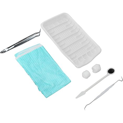 Kit de nettoyage dentaire jetable pour examen professionnel - Équipement dentiste (1/5)