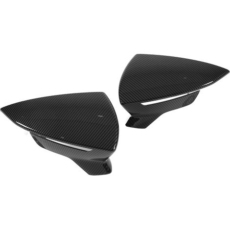 Paar Ersatz-Außenspiegelkappen (links und rechts) für SEAT Leon Mk3 5F ST FR Cupra (2013–2019), Carbon-Optik (1/5)
