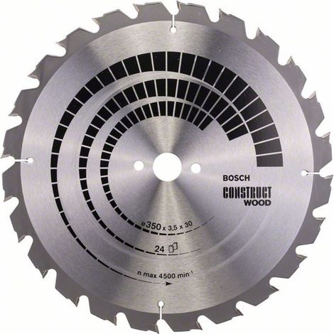 Bosch Kreissägeblatt Construct Wood 350 x 30 x 3,5 mm 24 (1/5)