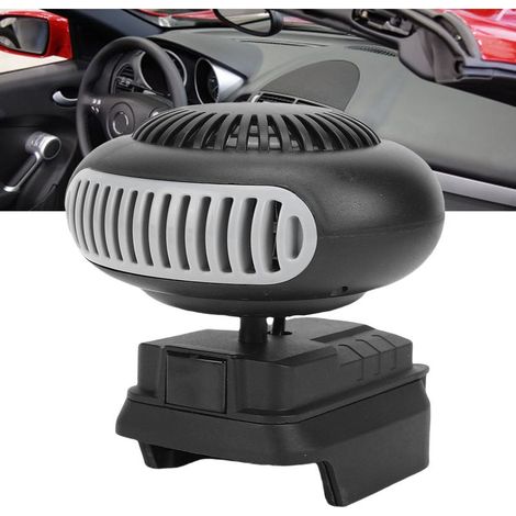 Radiateur sans fil 170W 2 vitesses, chauffage rapide, dégivrage/défoggage. Batterie incluse. Idéal maison, voiture, chantier. (1/4)