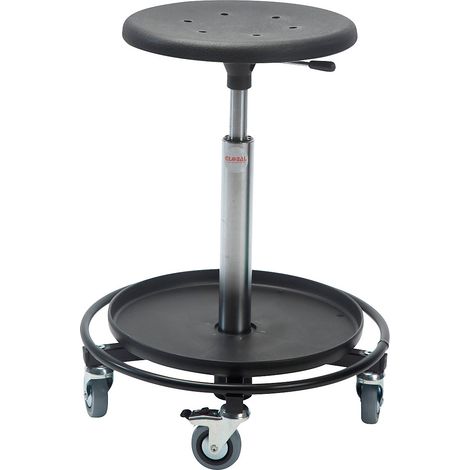 FRANKEL kaiserkraft, Tabouret de montage, avec repose-pieds