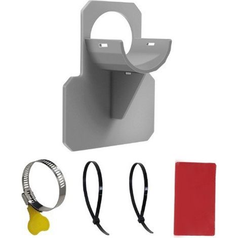 Support de Tuyau de Piscine - Pour Tuyaux de 30 à 37 mm - Fixation Horizontale - Résistant aux Pressions Hydrauliques - Lot de 2