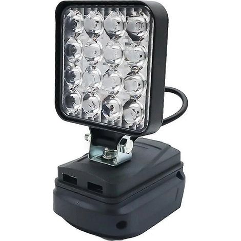 Projecteurs de travail à 16 LED pour batterie au lithium Bosch 18 V (1/4)
